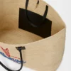 XL Verano-tote bag van raffia XL Verano-tote bag van raffia