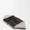 XXL Puzzle Fold Tote bag van canvasjacquard en kalfsleer XXL Puzzle Fold Tote bag van canvasjacquard en kalfsleer