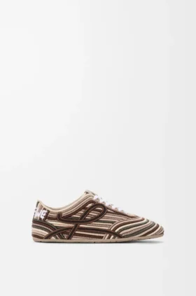 Yago-Sneaker van geborduurd canvas Yago-Sneaker van geborduurd canvas
