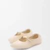 Zachte ballerina met ‘Pebble’-motief van nappa-lamsleer Zachte ballerina met ‘Pebble’-motief van nappa-lamsleer