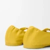 Zachte ballerina met ‘Pebble’-motief van nappa-lamsleer Zachte ballerina met ‘Pebble’-motief van nappa-lamsleer