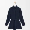 Zijden blouse met riem Zijden blouse met riem