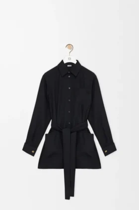 Zijden blouse met riem Zijden blouse met riem