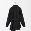 Zijden blouse met riem Zijden blouse met riem