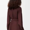 Zijden blouse met riem Zijden blouse met riem